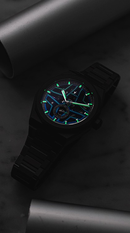 DEFY Skyline Skeleton Night Surfer El Primero © Zenith