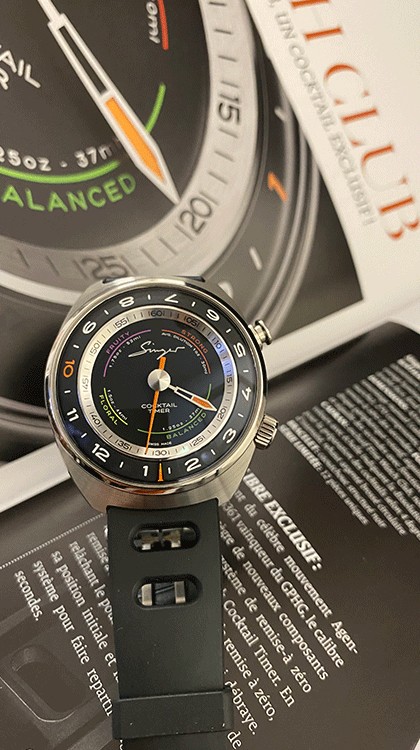 Cocktail Timer © Singer Reimagined x Fine Watch Club 